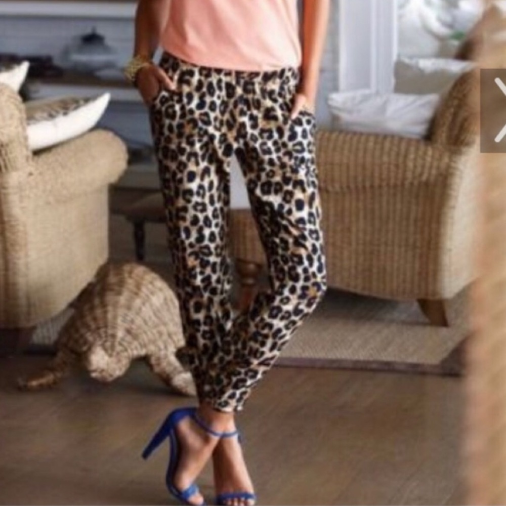 Leopard Dressy Joggers